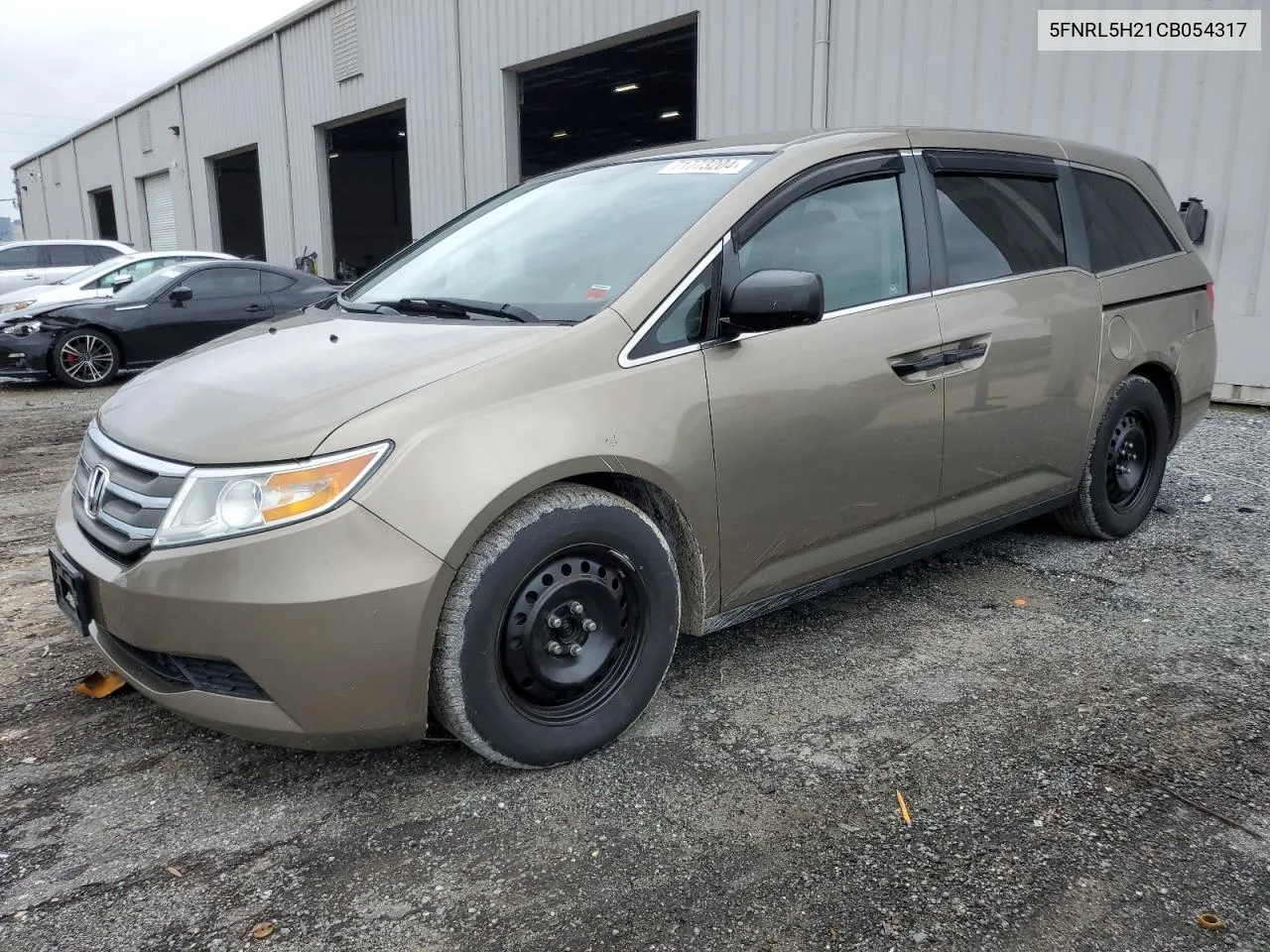 5FNRL5H21CB054317 2012 Honda Odyssey Lx