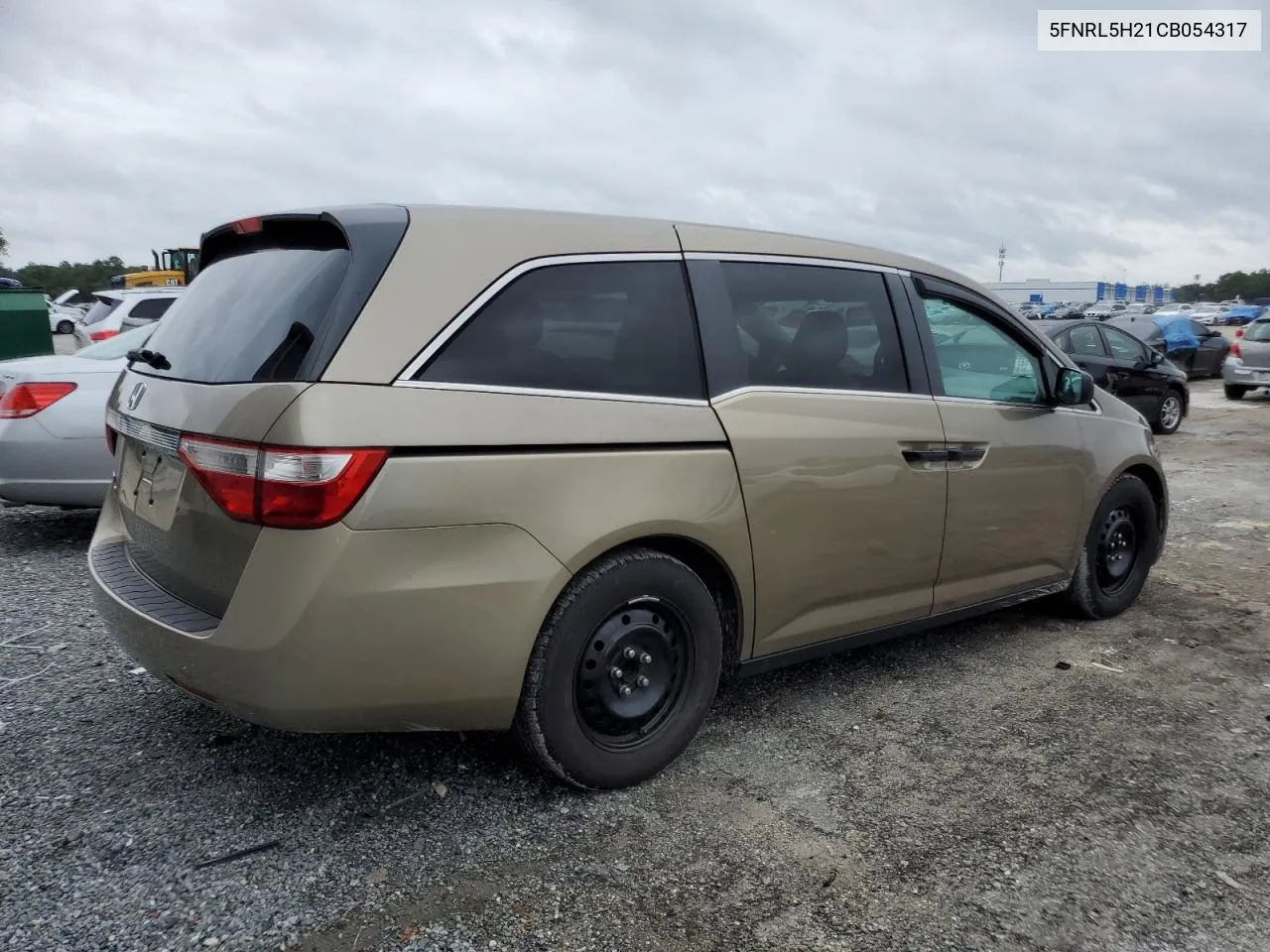 5FNRL5H21CB054317 2012 Honda Odyssey Lx