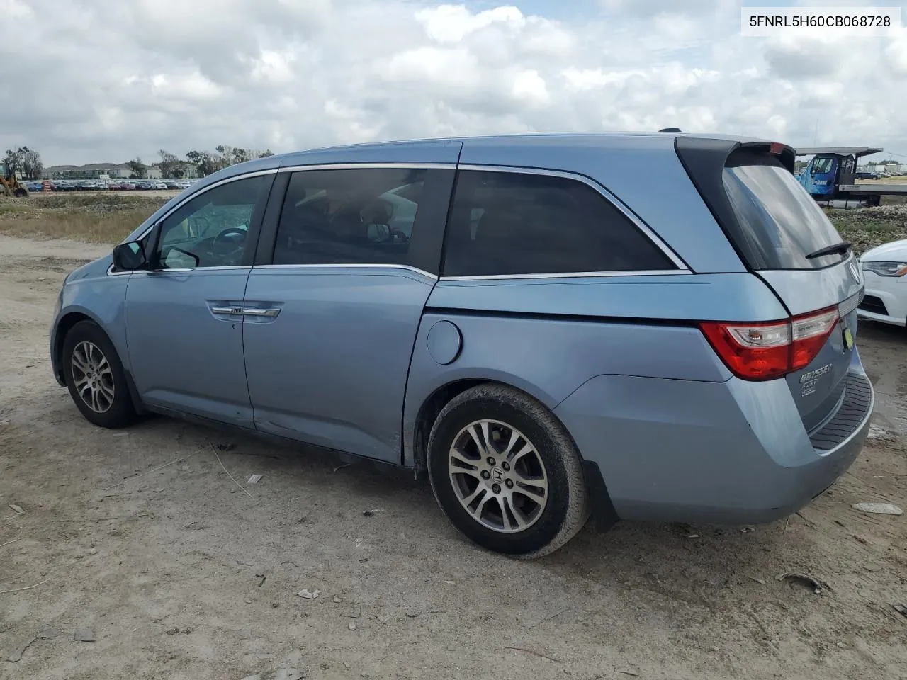 2012 Honda Odyssey Exl VIN: 5FNRL5H60CB068728 Lot: 71796814