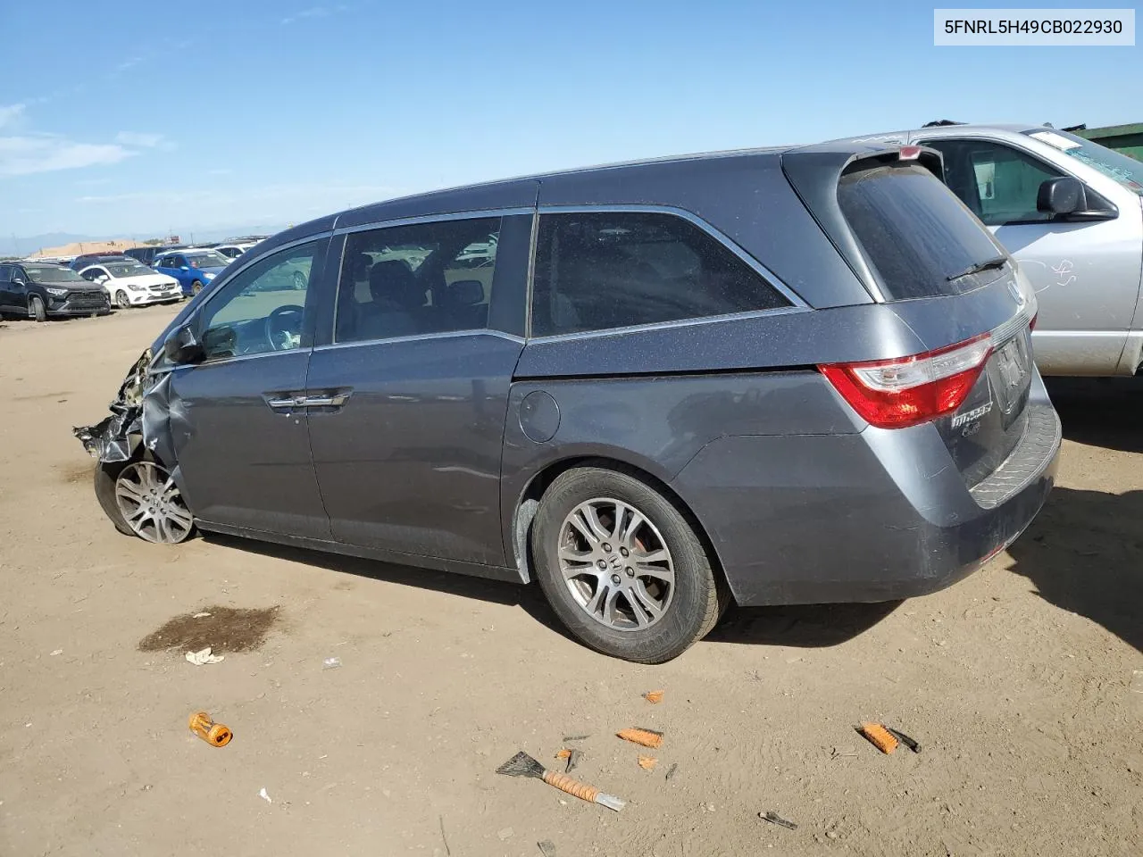 2012 Honda Odyssey Ex VIN: 5FNRL5H49CB022930 Lot: 71798284