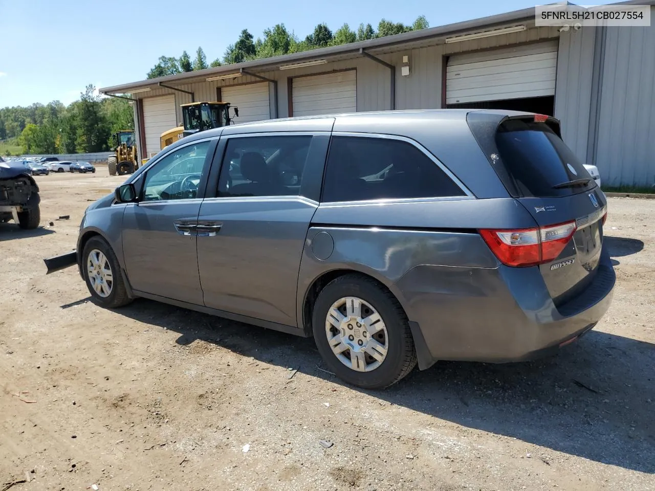 5FNRL5H21CB027554 2012 Honda Odyssey Lx