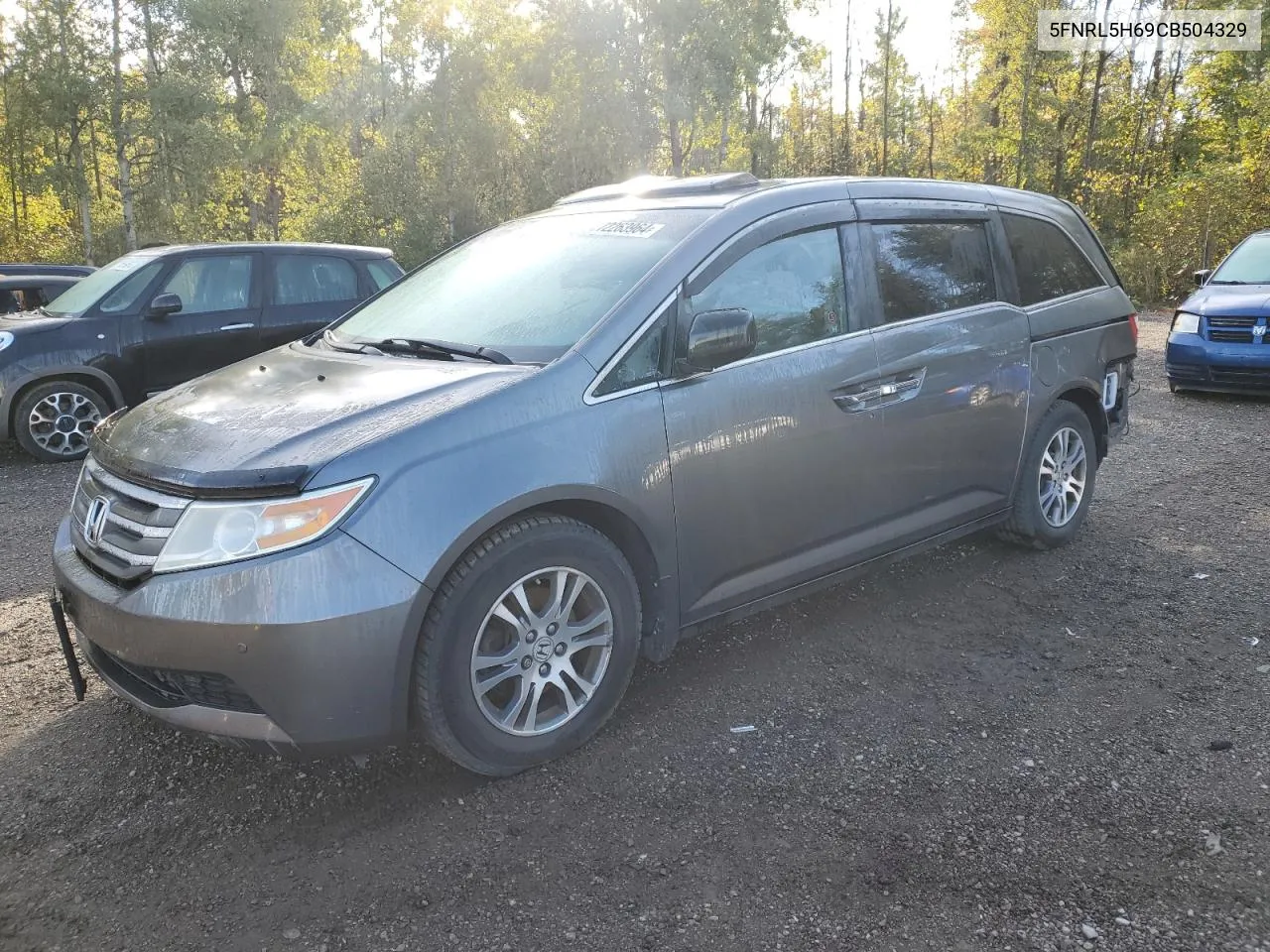 2012 Honda Odyssey Exl VIN: 5FNRL5H69CB504329 Lot: 72263964