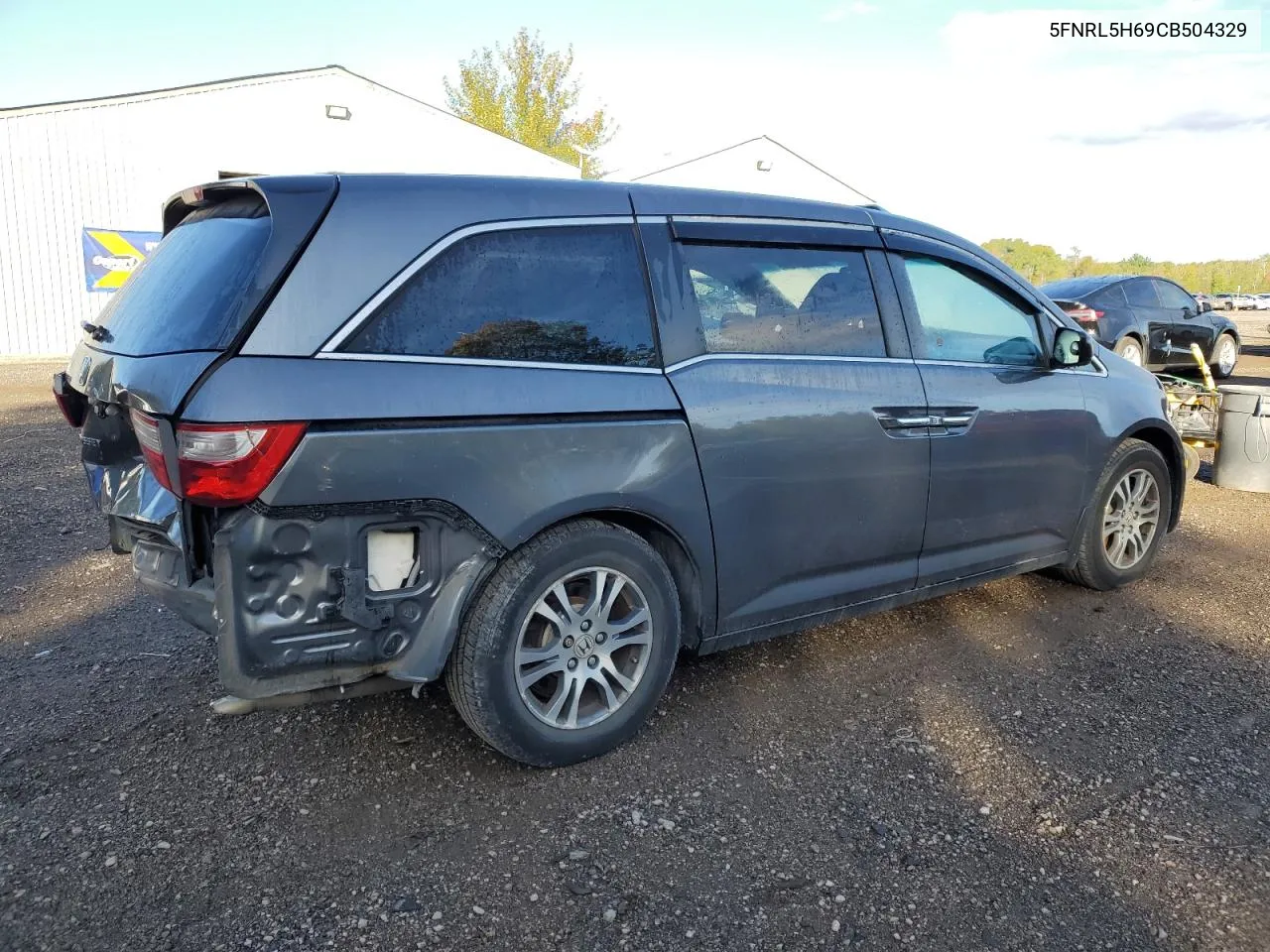 2012 Honda Odyssey Exl VIN: 5FNRL5H69CB504329 Lot: 72263964