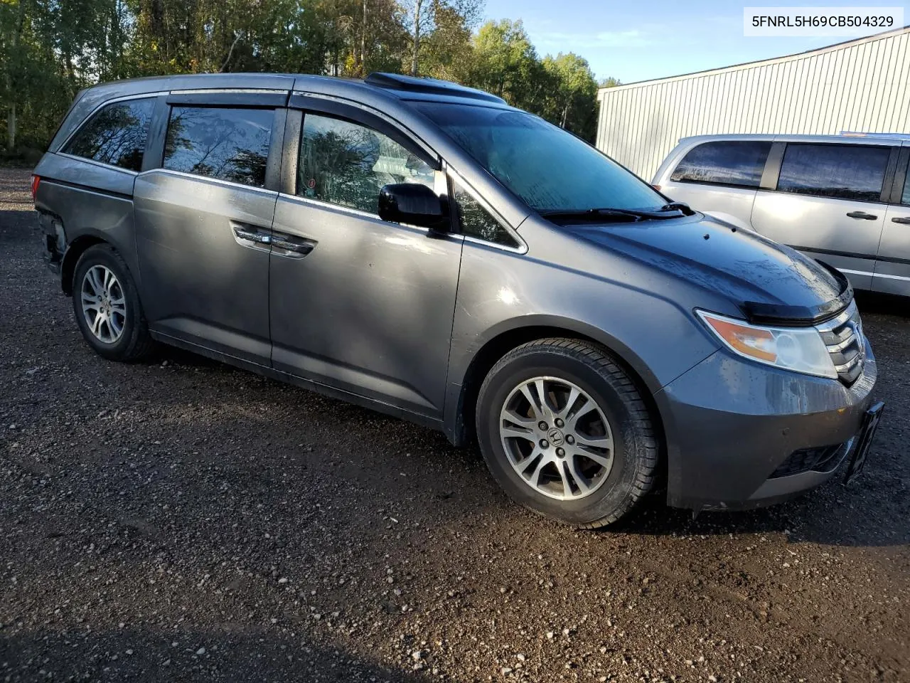 2012 Honda Odyssey Exl VIN: 5FNRL5H69CB504329 Lot: 72263964