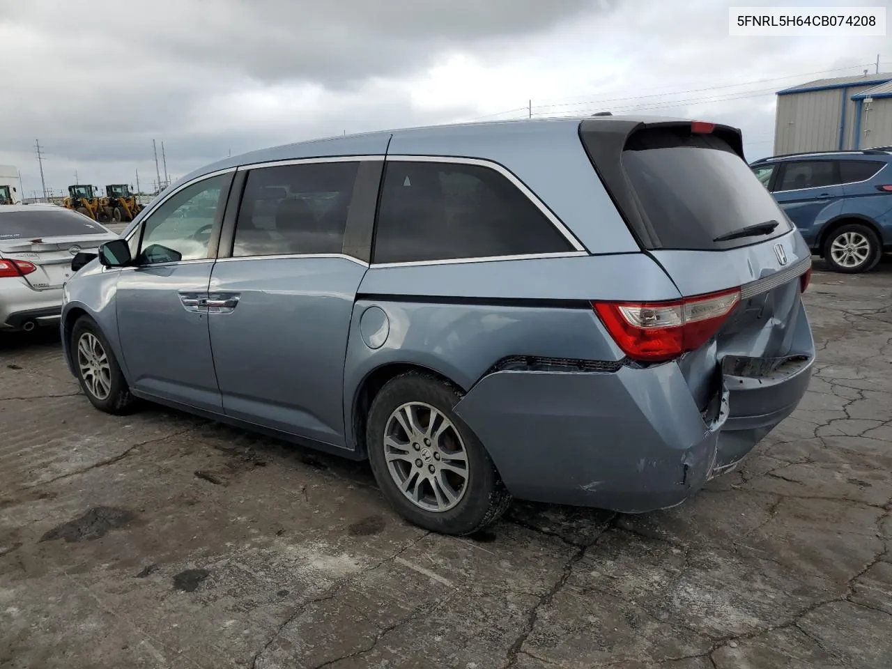 5FNRL5H64CB074208 2012 Honda Odyssey Exl