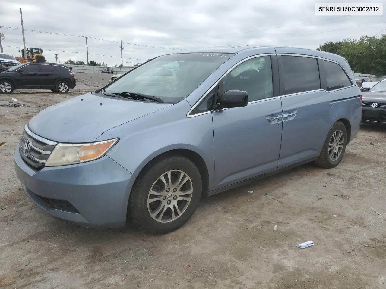 5FNRL5H60CB002812 2012 Honda Odyssey Exl