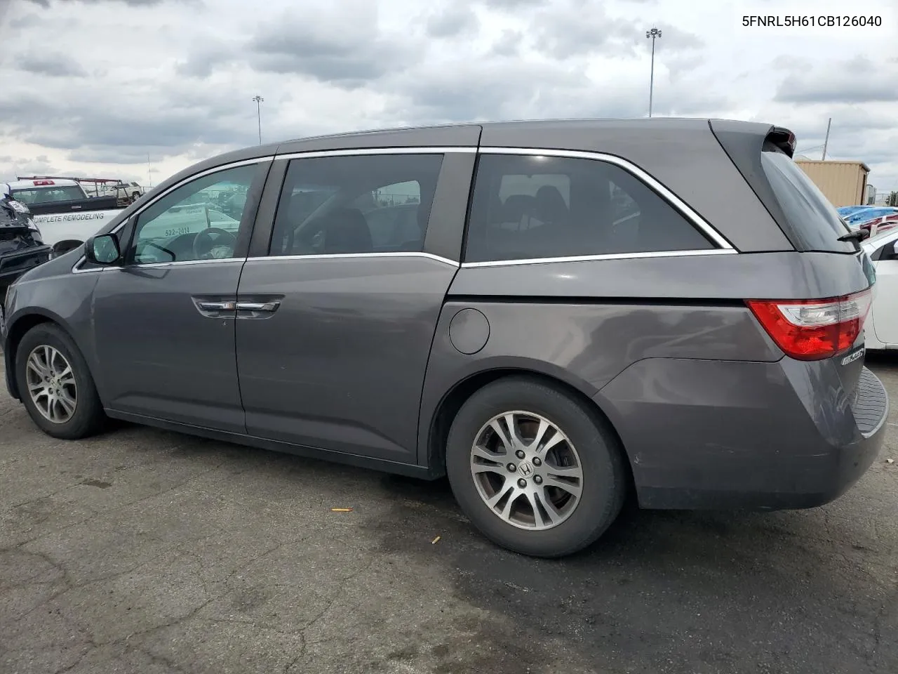 2012 Honda Odyssey Exl VIN: 5FNRL5H61CB126040 Lot: 72767244