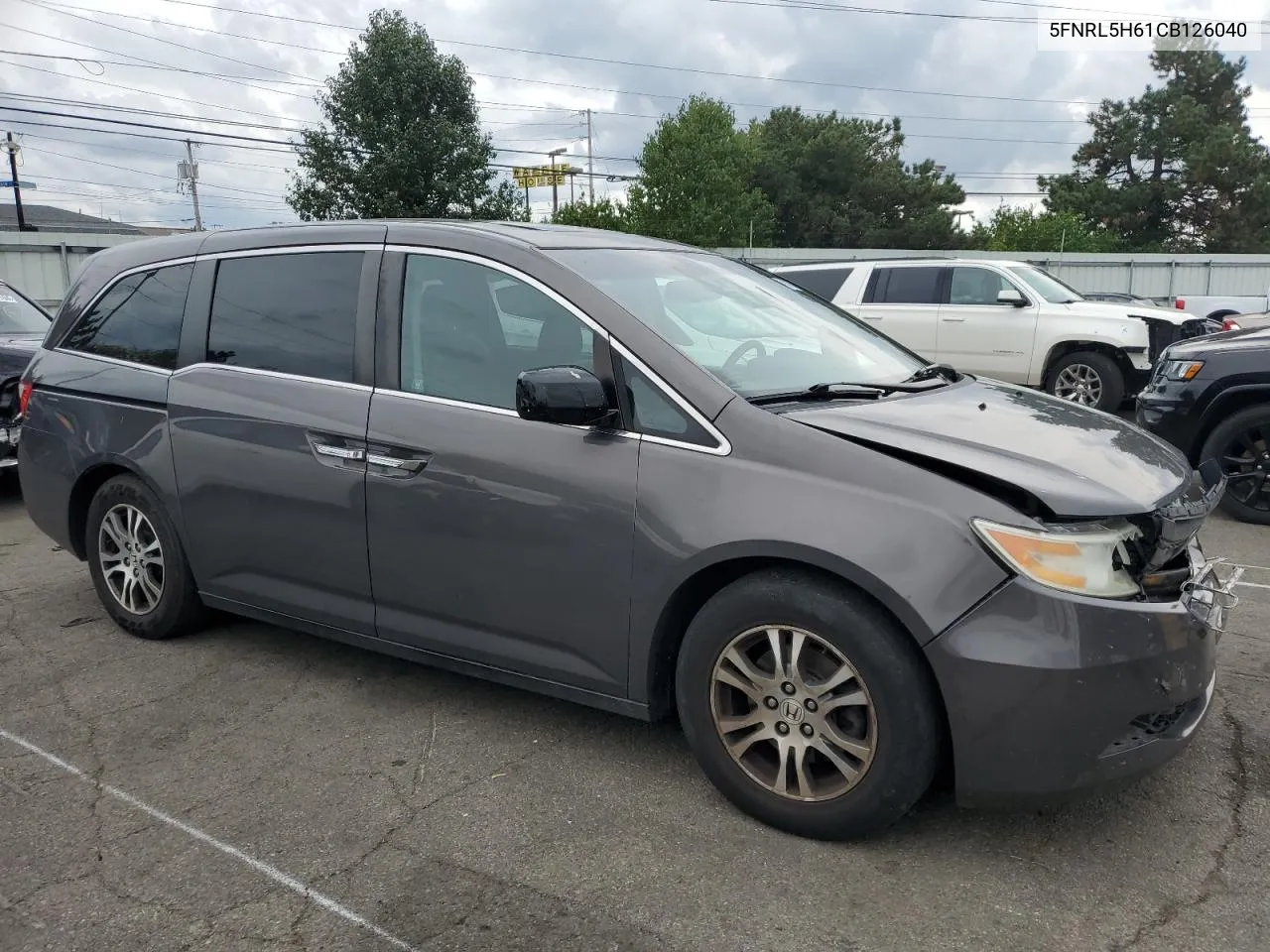 2012 Honda Odyssey Exl VIN: 5FNRL5H61CB126040 Lot: 72767244