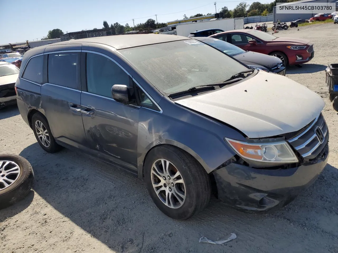 5FNRL5H45CB103780 2012 Honda Odyssey Ex