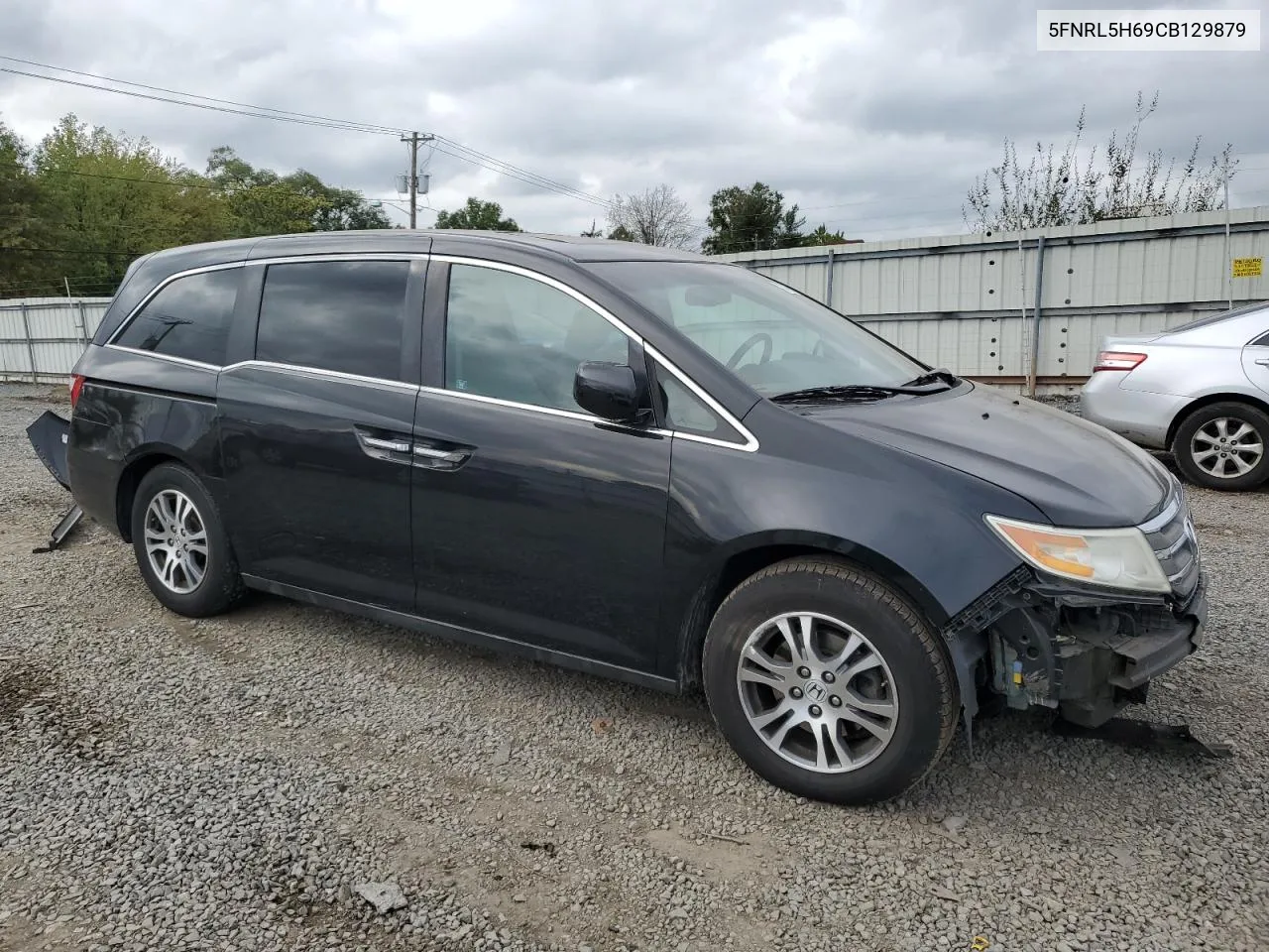 5FNRL5H69CB129879 2012 Honda Odyssey Exl