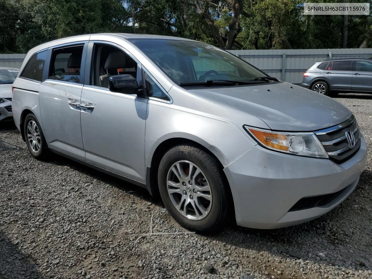 2012 Honda Odyssey Exl VIN: 5FNRL5H63CB115976 Lot: 73790034