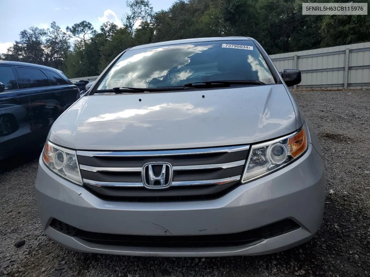 5FNRL5H63CB115976 2012 Honda Odyssey Exl