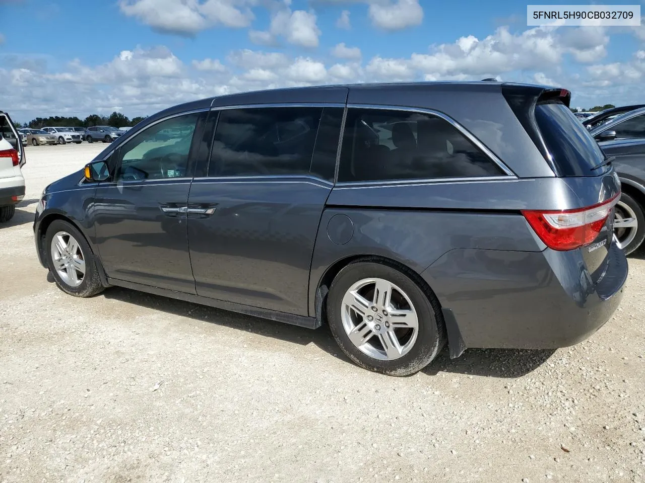 2012 Honda Odyssey Touring VIN: 5FNRL5H90CB032709 Lot: 74102384