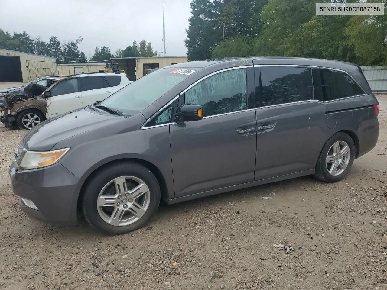 2012 Honda Odyssey Touring VIN: 5FNRL5H90CB087158 Lot: 74300084