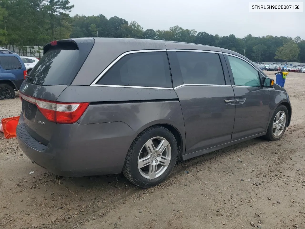 2012 Honda Odyssey Touring VIN: 5FNRL5H90CB087158 Lot: 74300084