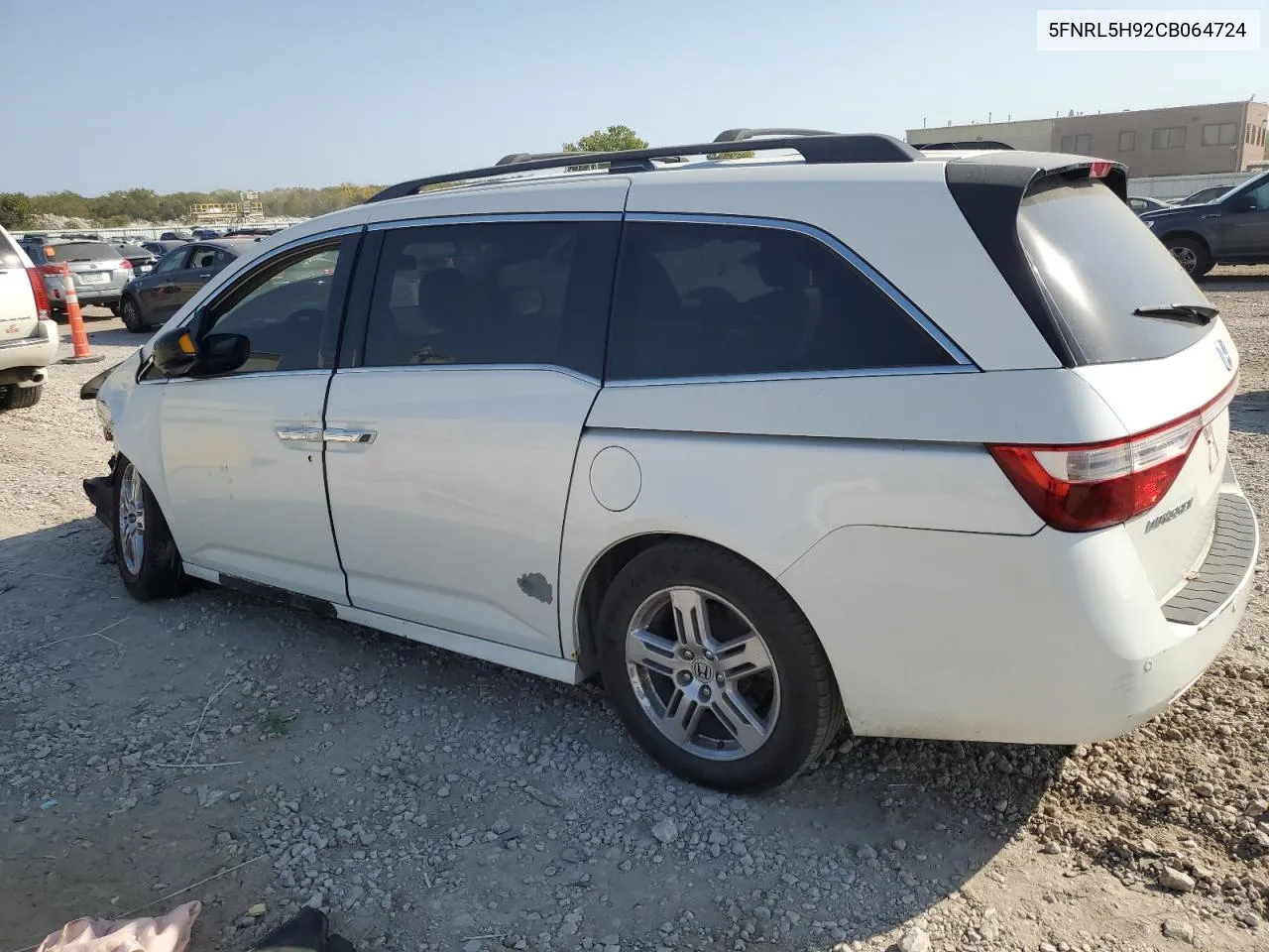 2012 Honda Odyssey Touring VIN: 5FNRL5H92CB064724 Lot: 74910124