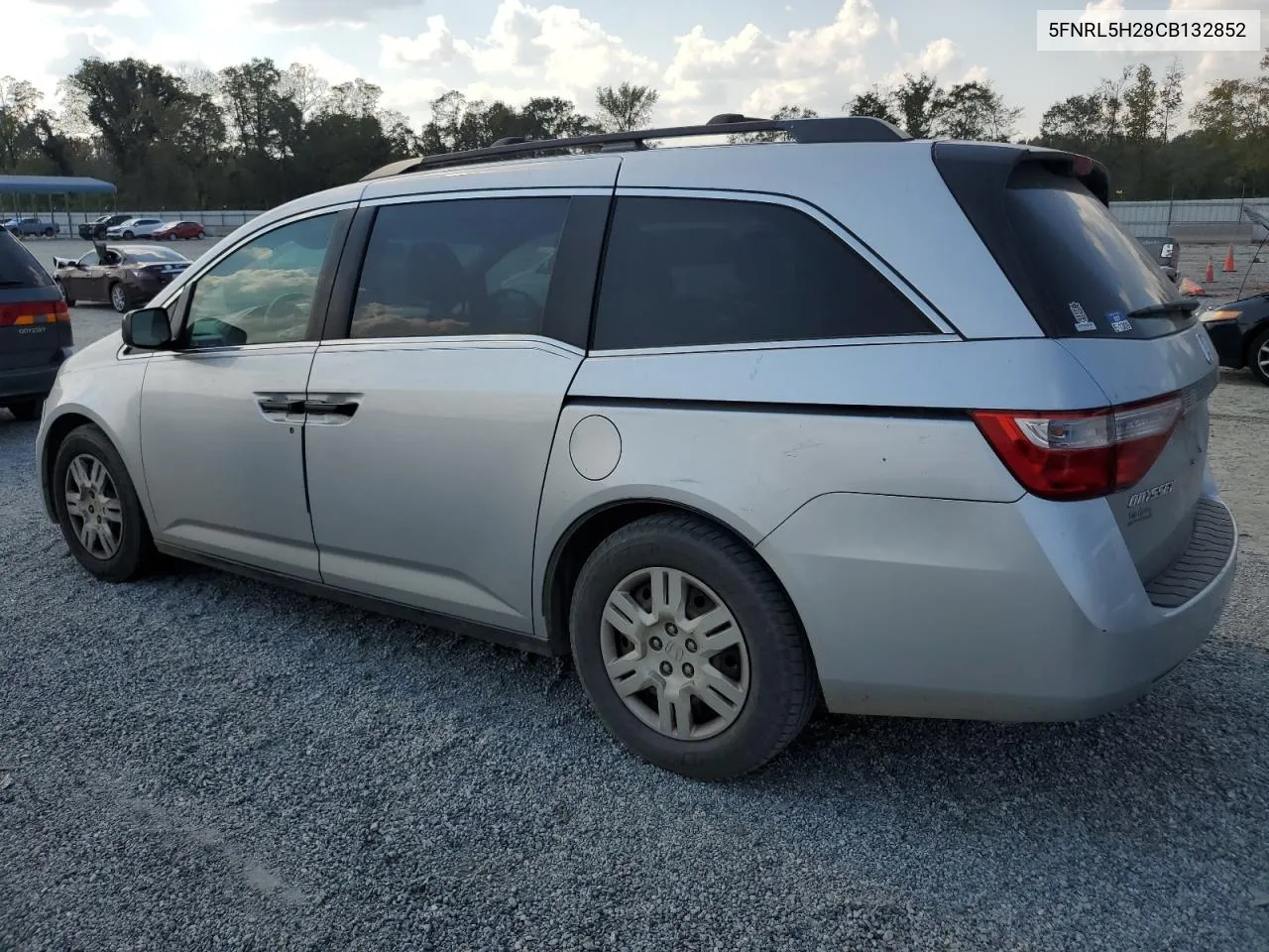 2012 Honda Odyssey Lx VIN: 5FNRL5H28CB132852 Lot: 75102134