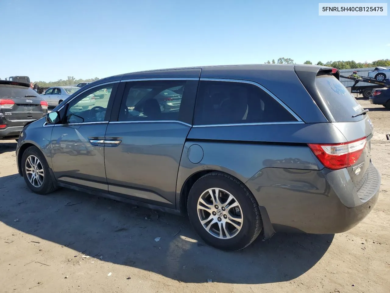 2012 Honda Odyssey Ex VIN: 5FNRL5H40CB125475 Lot: 75107984