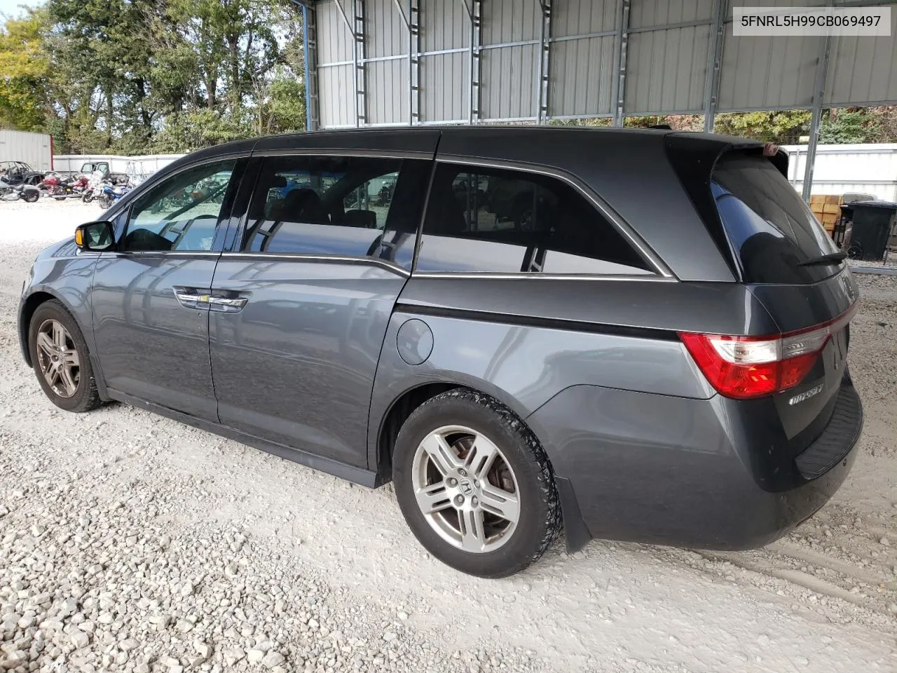 2012 Honda Odyssey Touring VIN: 5FNRL5H99CB069497 Lot: 76036364