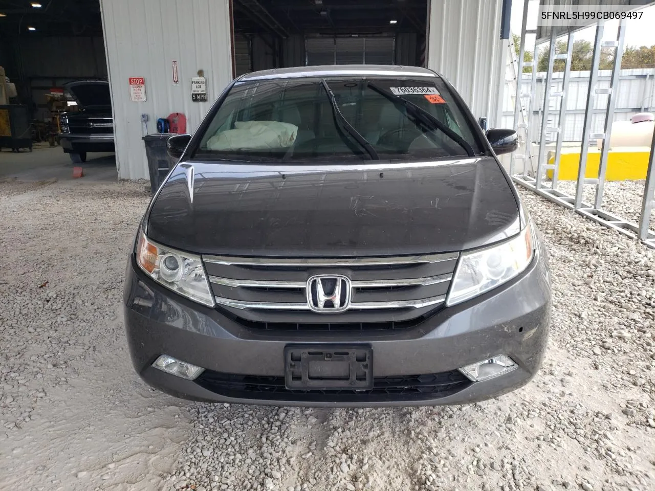 5FNRL5H99CB069497 2012 Honda Odyssey Touring