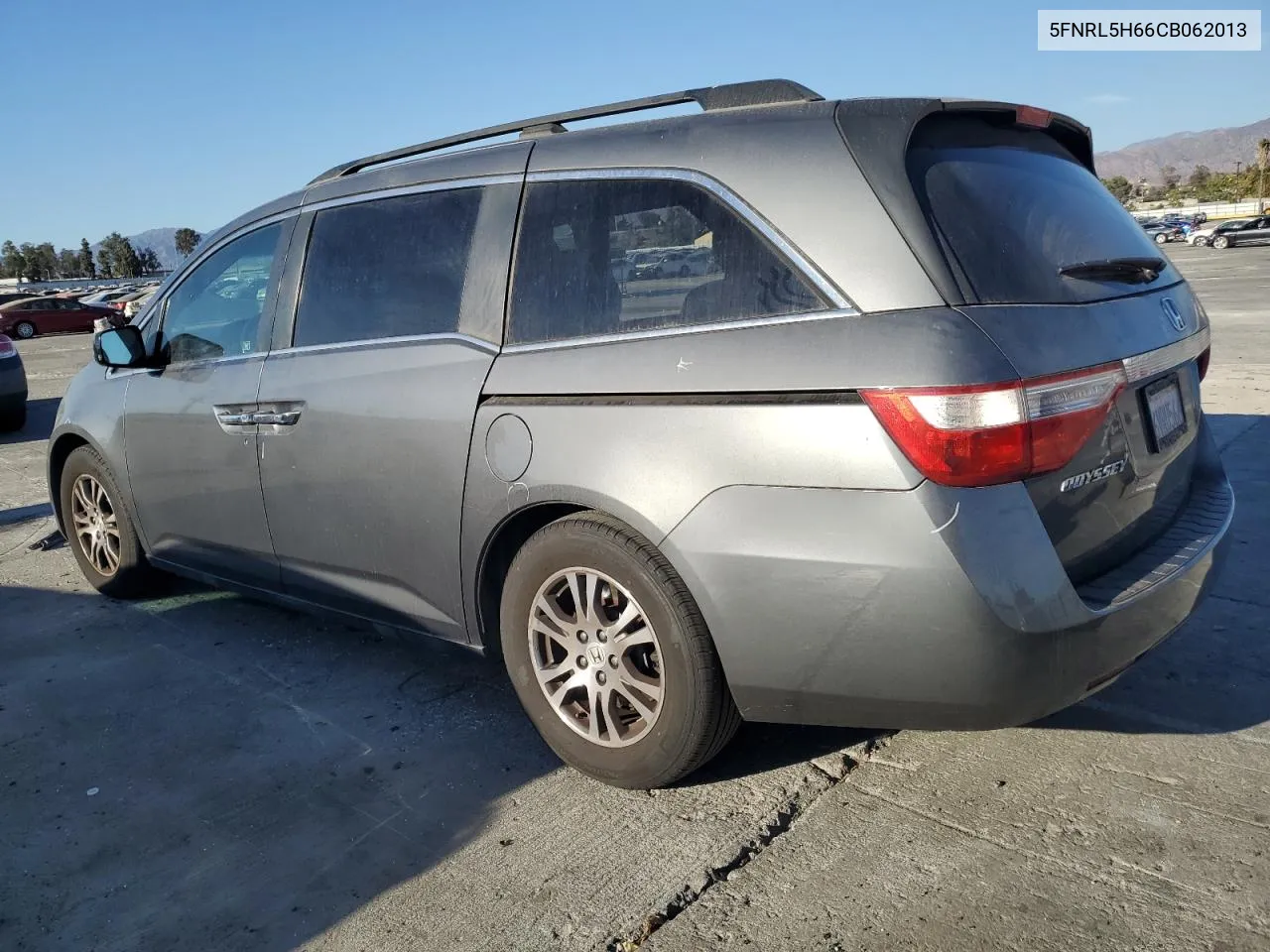 5FNRL5H66CB062013 2012 Honda Odyssey Exl