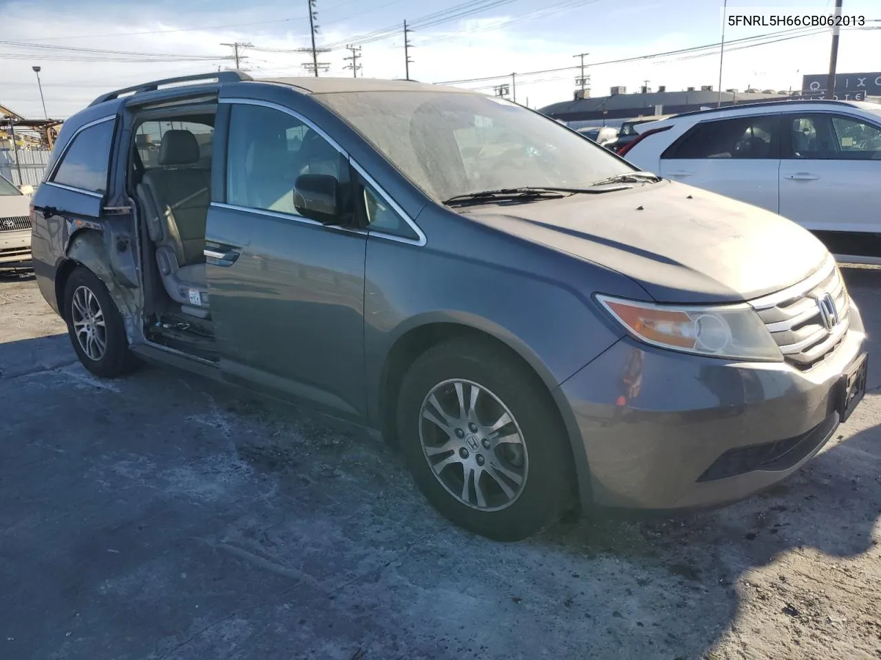 2012 Honda Odyssey Exl VIN: 5FNRL5H66CB062013 Lot: 76733044