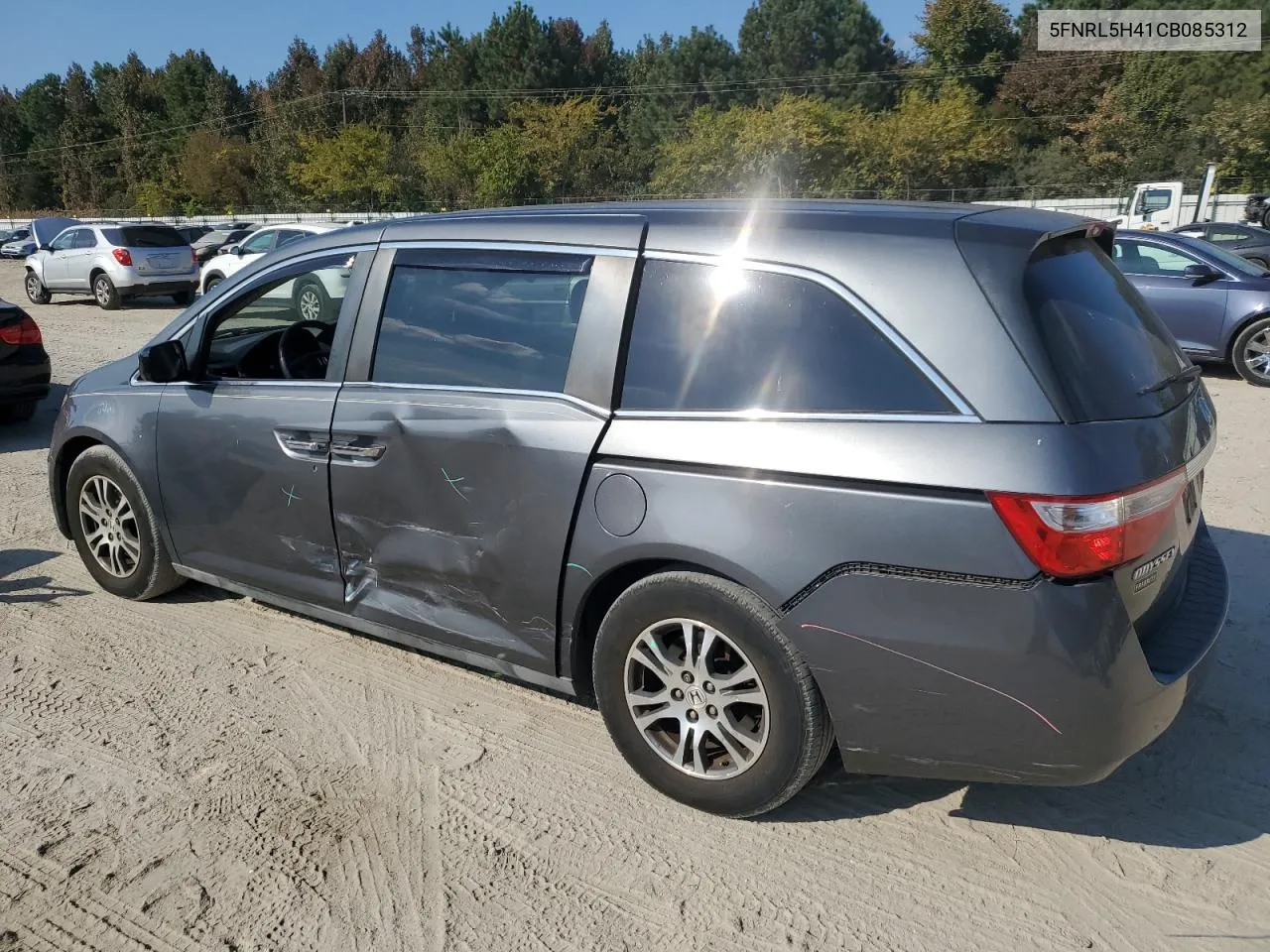 2012 Honda Odyssey Ex VIN: 5FNRL5H41CB085312 Lot: 76916024