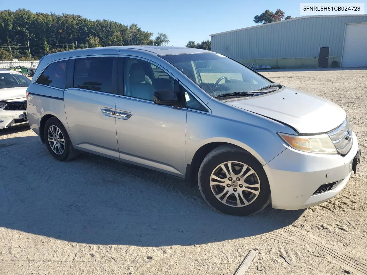 5FNRL5H61CB024723 2012 Honda Odyssey Exl