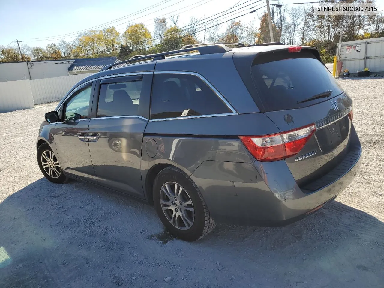 2012 Honda Odyssey Exl VIN: 5FNRL5H60CB007315 Lot: 77664374