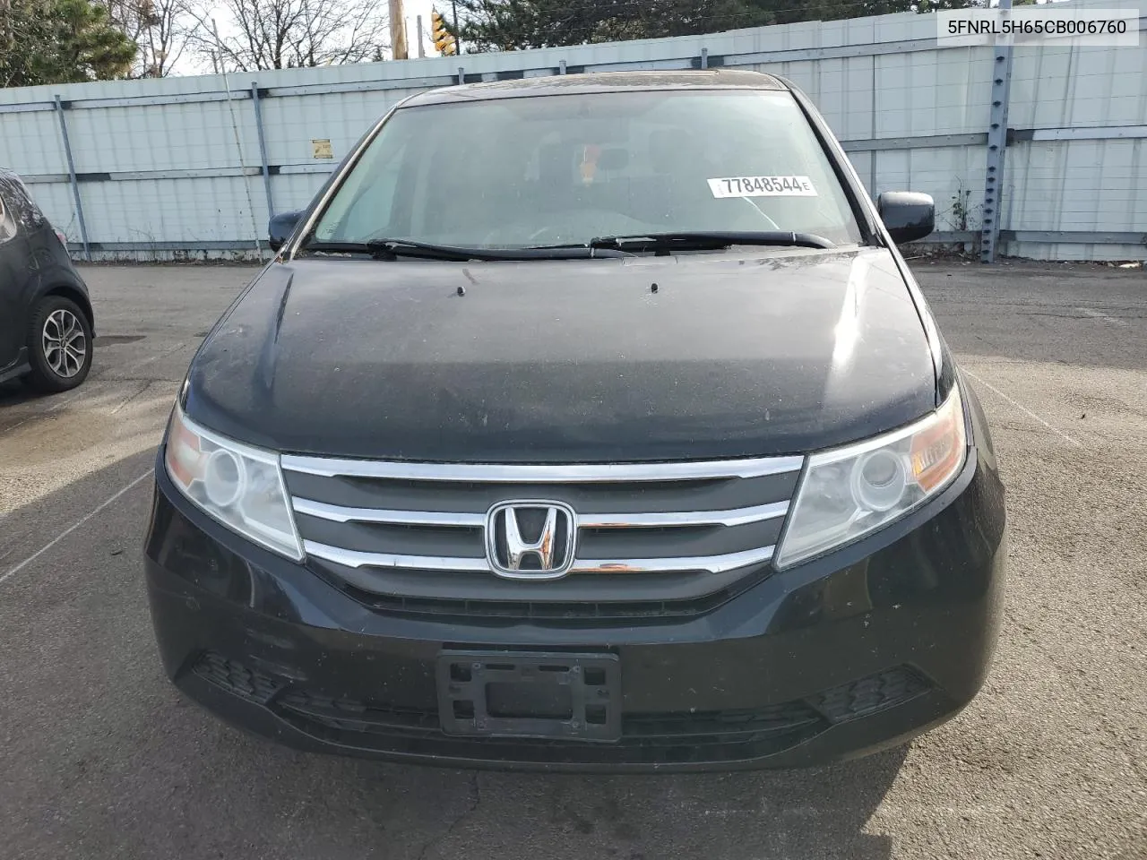 2012 Honda Odyssey Exl VIN: 5FNRL5H65CB006760 Lot: 77848544