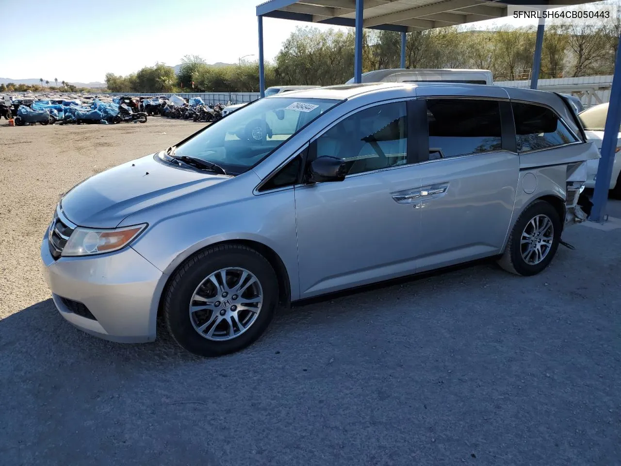 2012 Honda Odyssey Exl VIN: 5FNRL5H64CB050443 Lot: 78464944