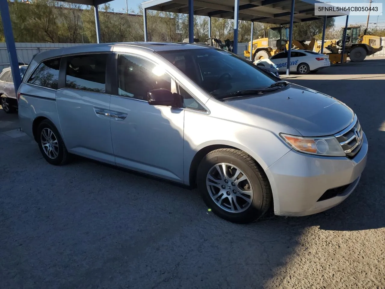 2012 Honda Odyssey Exl VIN: 5FNRL5H64CB050443 Lot: 78464944