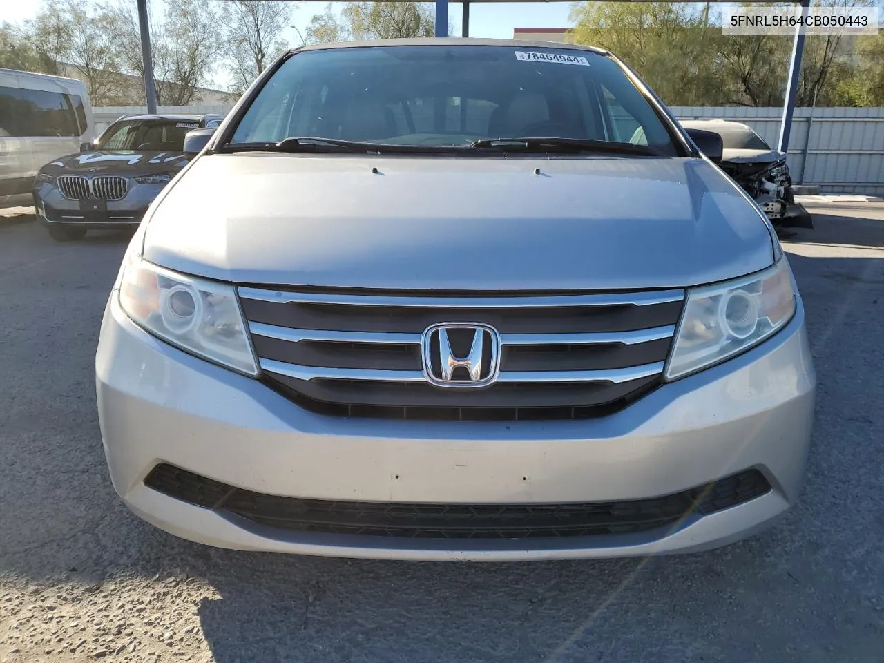 2012 Honda Odyssey Exl VIN: 5FNRL5H64CB050443 Lot: 78464944