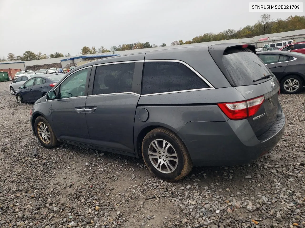 2012 Honda Odyssey Ex VIN: 5FNRL5H45CB021709 Lot: 78504304