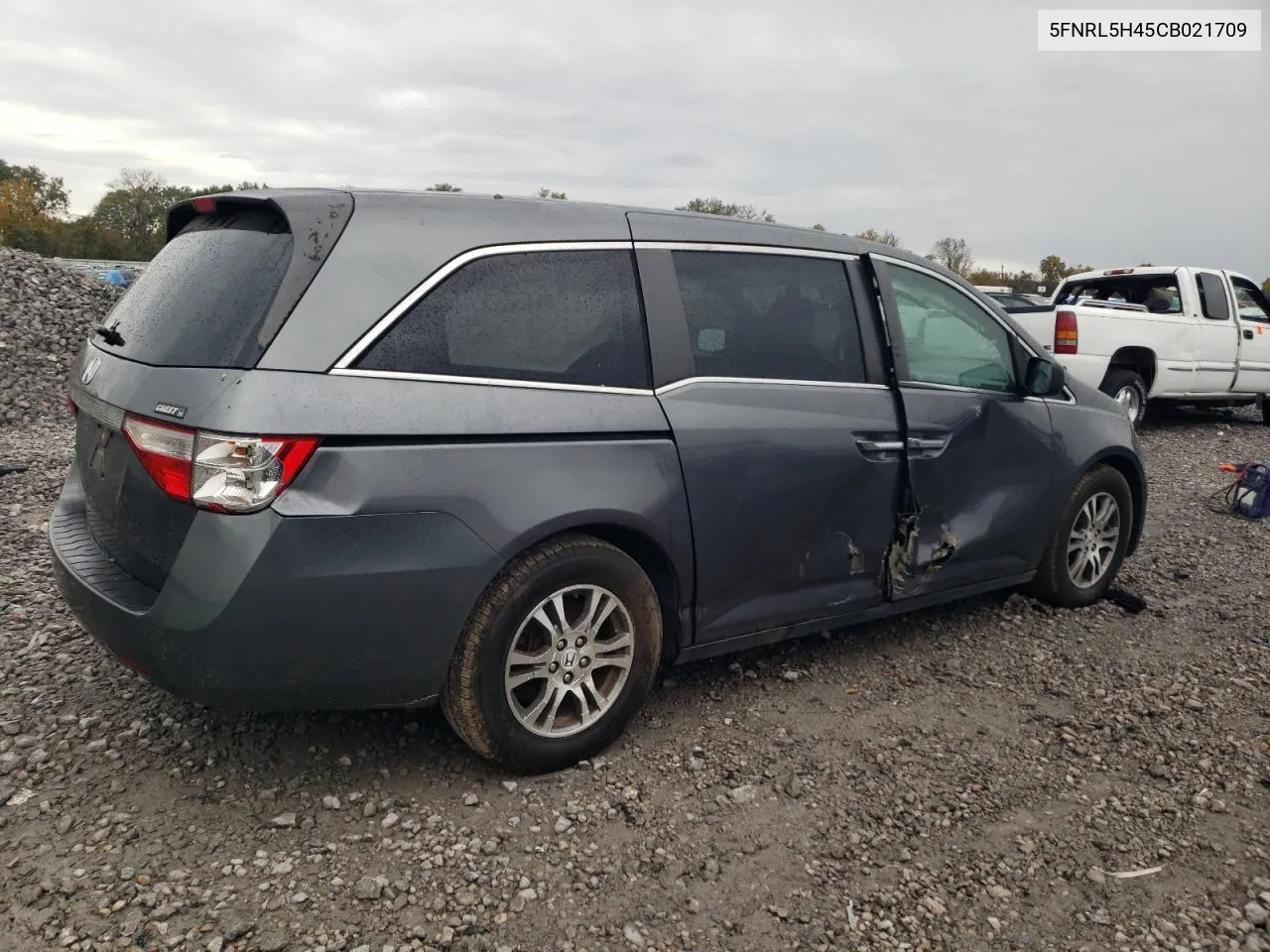 2012 Honda Odyssey Ex VIN: 5FNRL5H45CB021709 Lot: 78504304