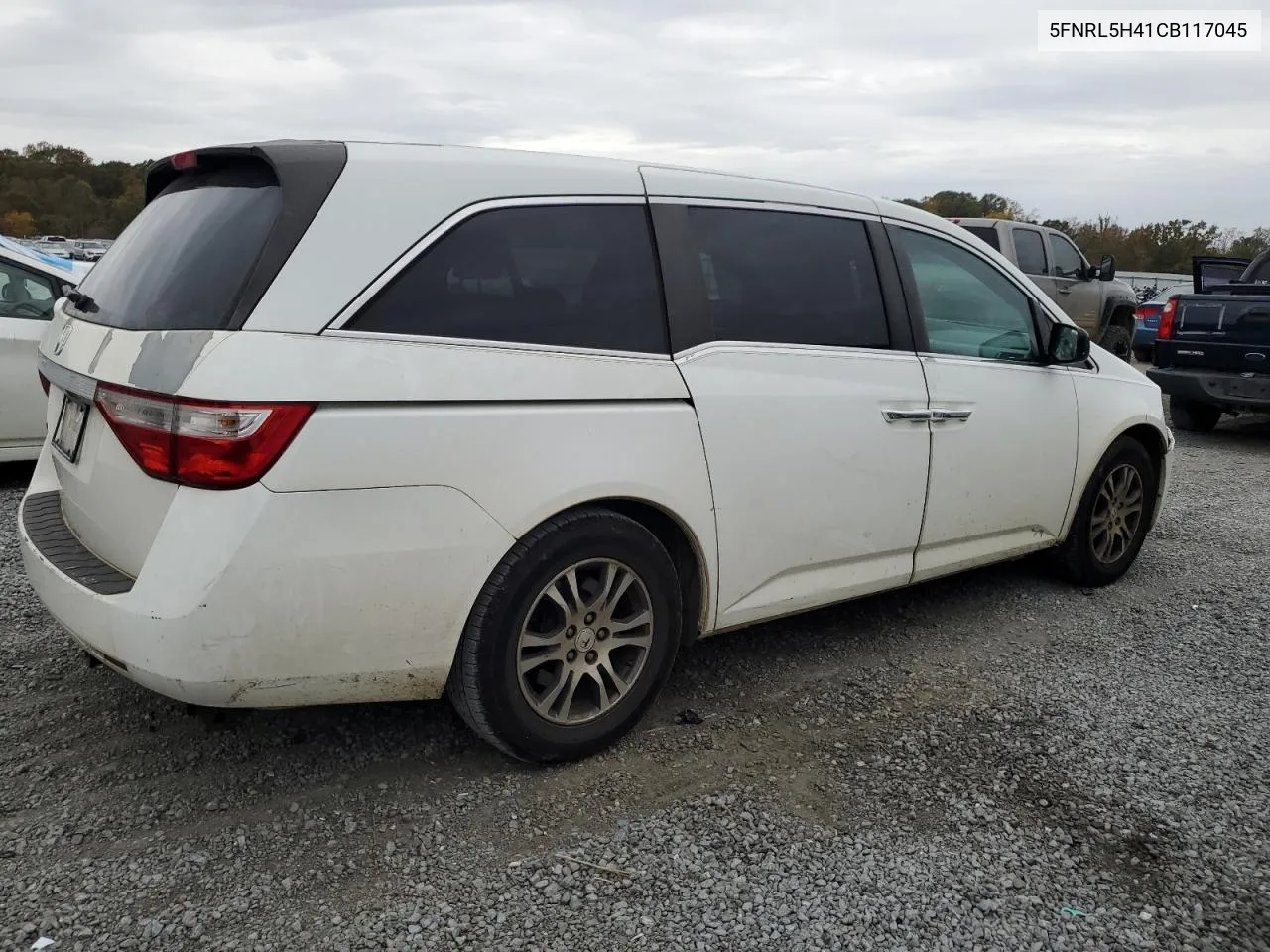 2012 Honda Odyssey Ex VIN: 5FNRL5H41CB117045 Lot: 78576484