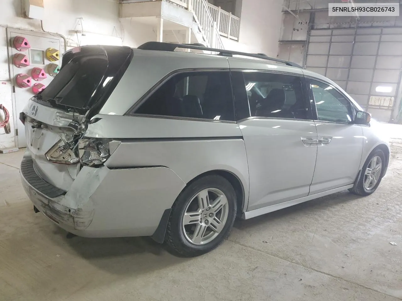 2012 Honda Odyssey Touring VIN: 5FNRL5H93CB026743 Lot: 78753574