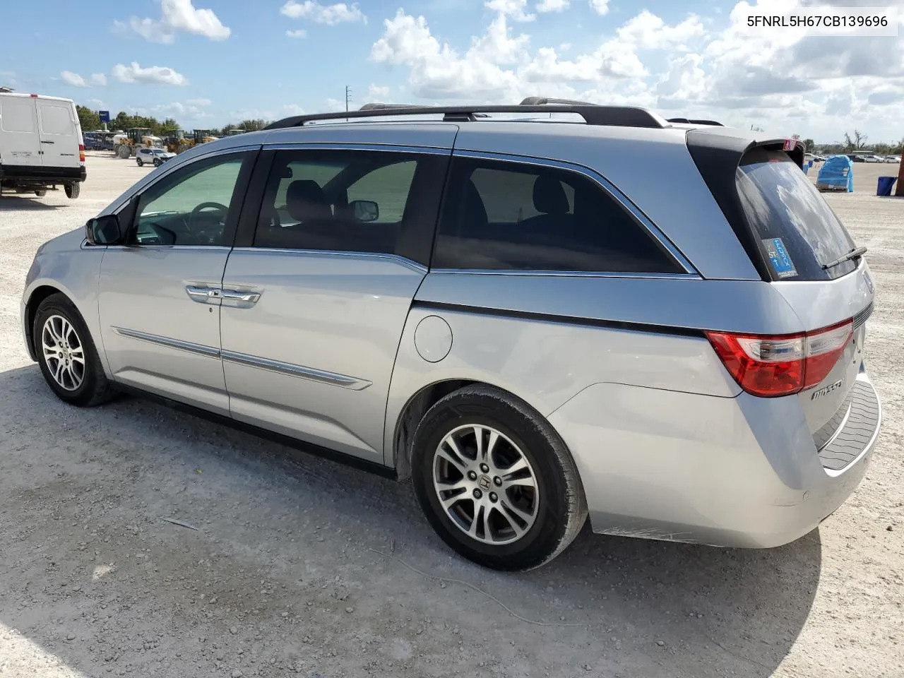 2012 Honda Odyssey Exl VIN: 5FNRL5H67CB139696 Lot: 78833654