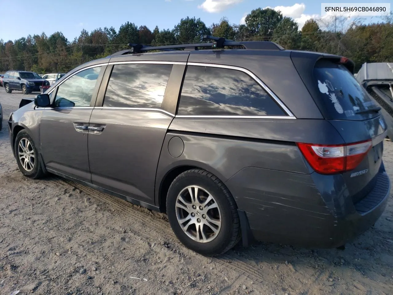 2012 Honda Odyssey Exl VIN: 5FNRL5H69CB046890 Lot: 79123964