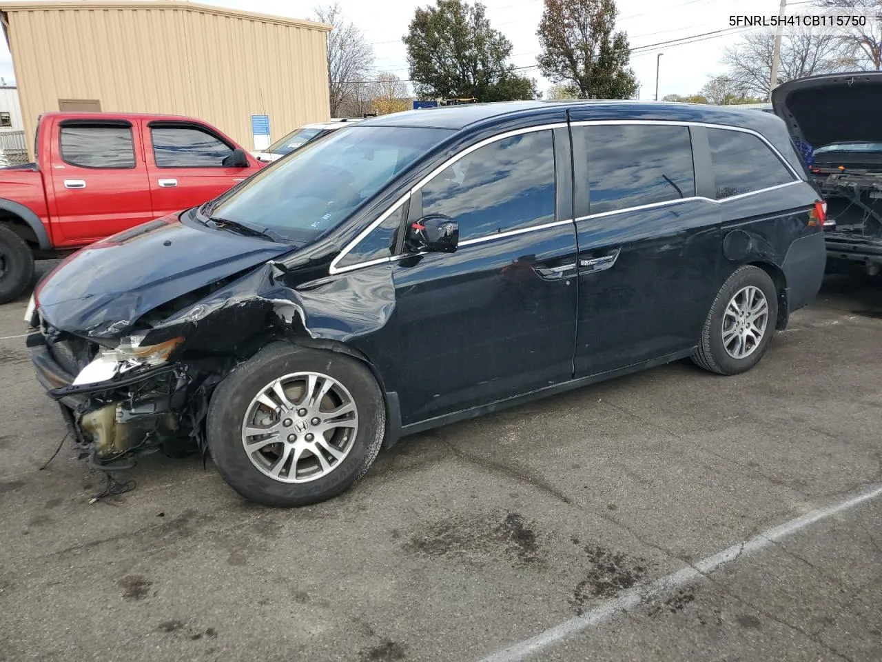 2012 Honda Odyssey Ex VIN: 5FNRL5H41CB115750 Lot: 79255314