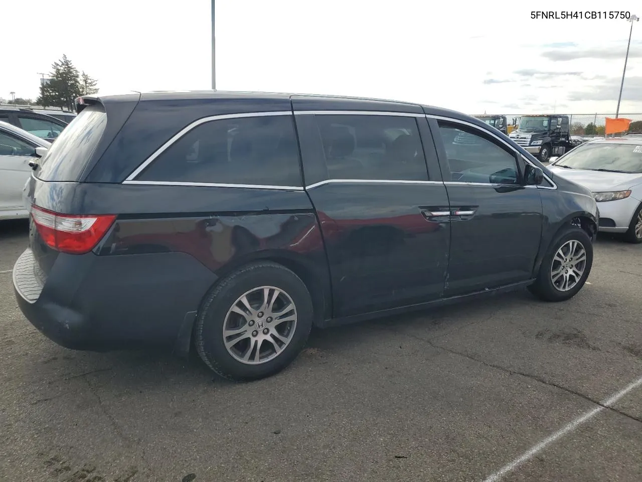 2012 Honda Odyssey Ex VIN: 5FNRL5H41CB115750 Lot: 79255314