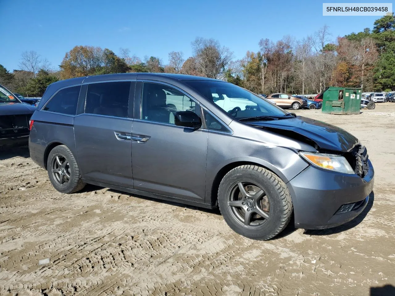 2012 Honda Odyssey Ex VIN: 5FNRL5H48CB039458 Lot: 80427774