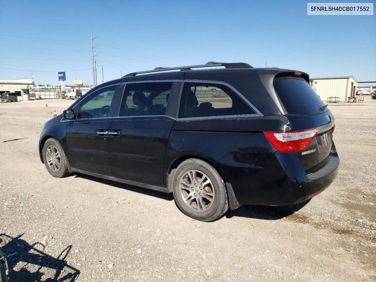 2012 Honda Odyssey Ex VIN: 5FNRL5H40CB017552 Lot: 81571714