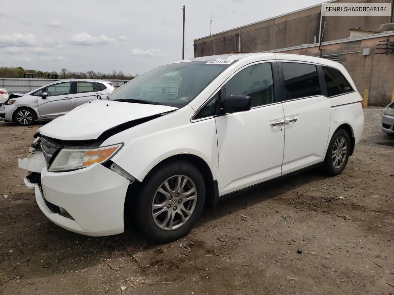 5FNRL5H65DB048184 2013 Honda Odyssey Exl