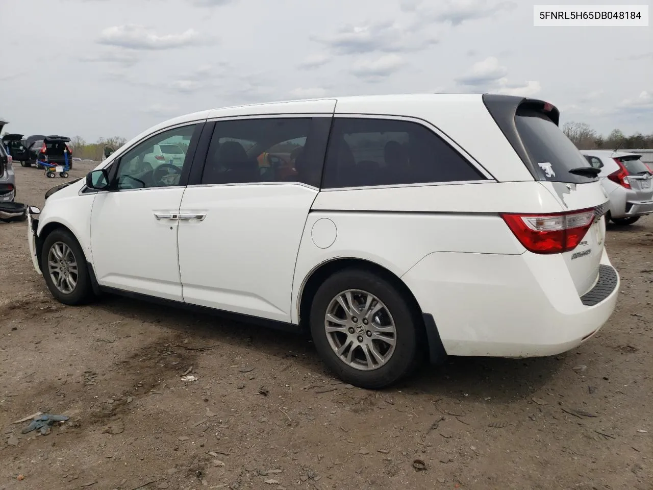 5FNRL5H65DB048184 2013 Honda Odyssey Exl