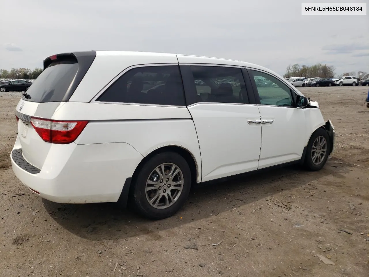 5FNRL5H65DB048184 2013 Honda Odyssey Exl