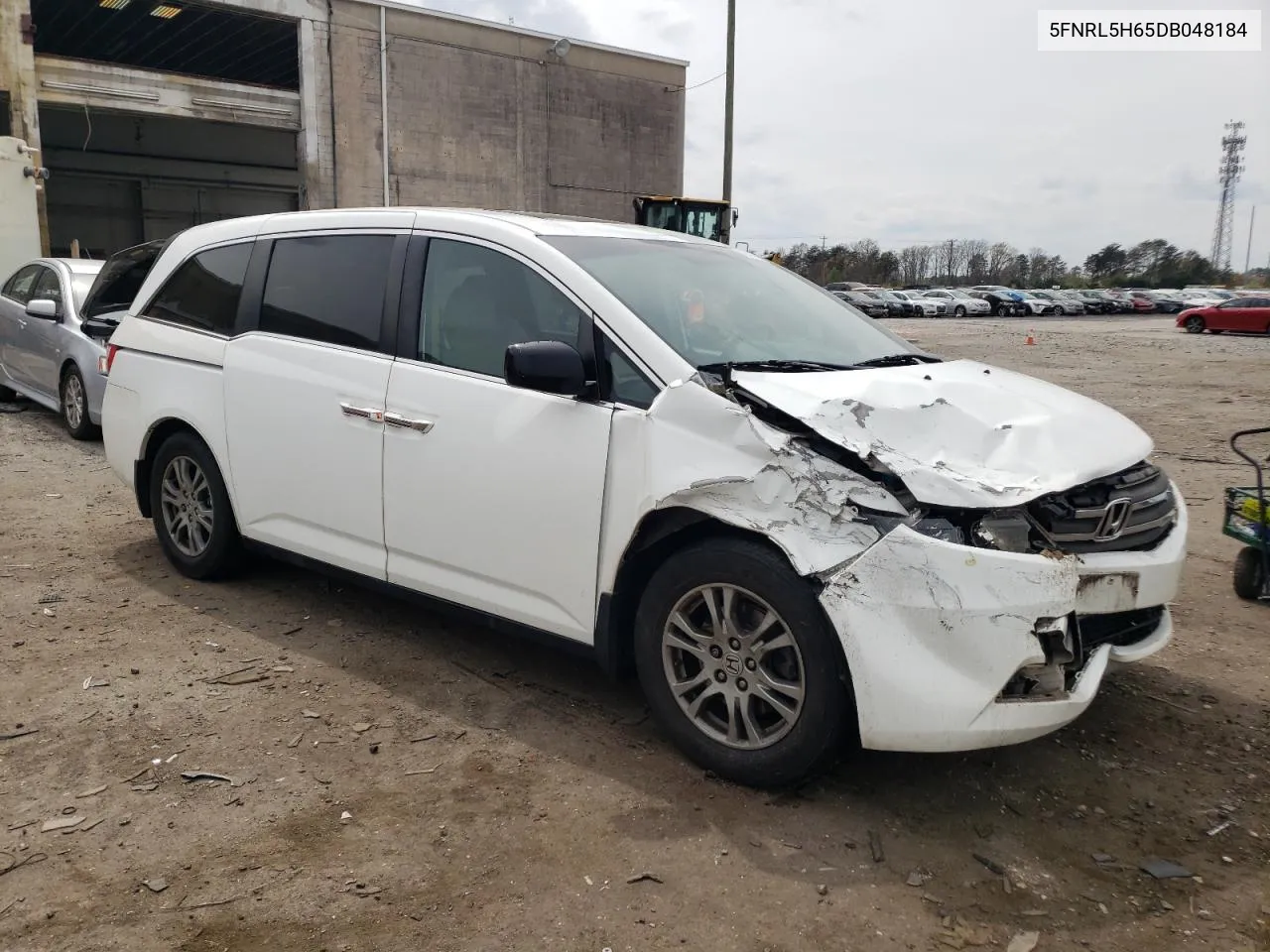 2013 Honda Odyssey Exl VIN: 5FNRL5H65DB048184 Lot: 50241164