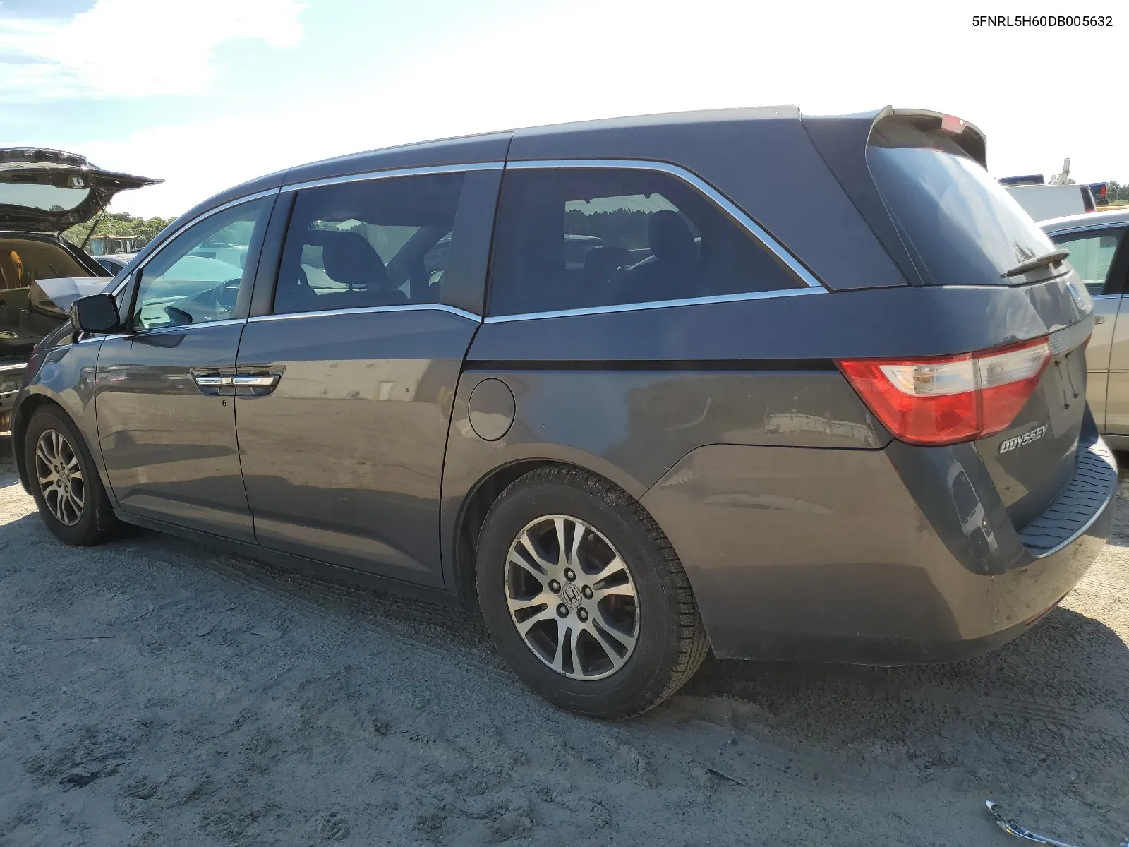 2013 Honda Odyssey Exl VIN: 5FNRL5H60DB005632 Lot: 65953634