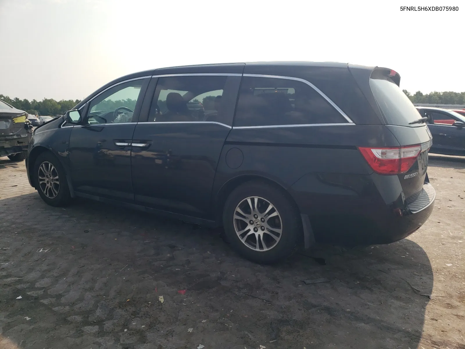 5FNRL5H6XDB075980 2013 Honda Odyssey Exl