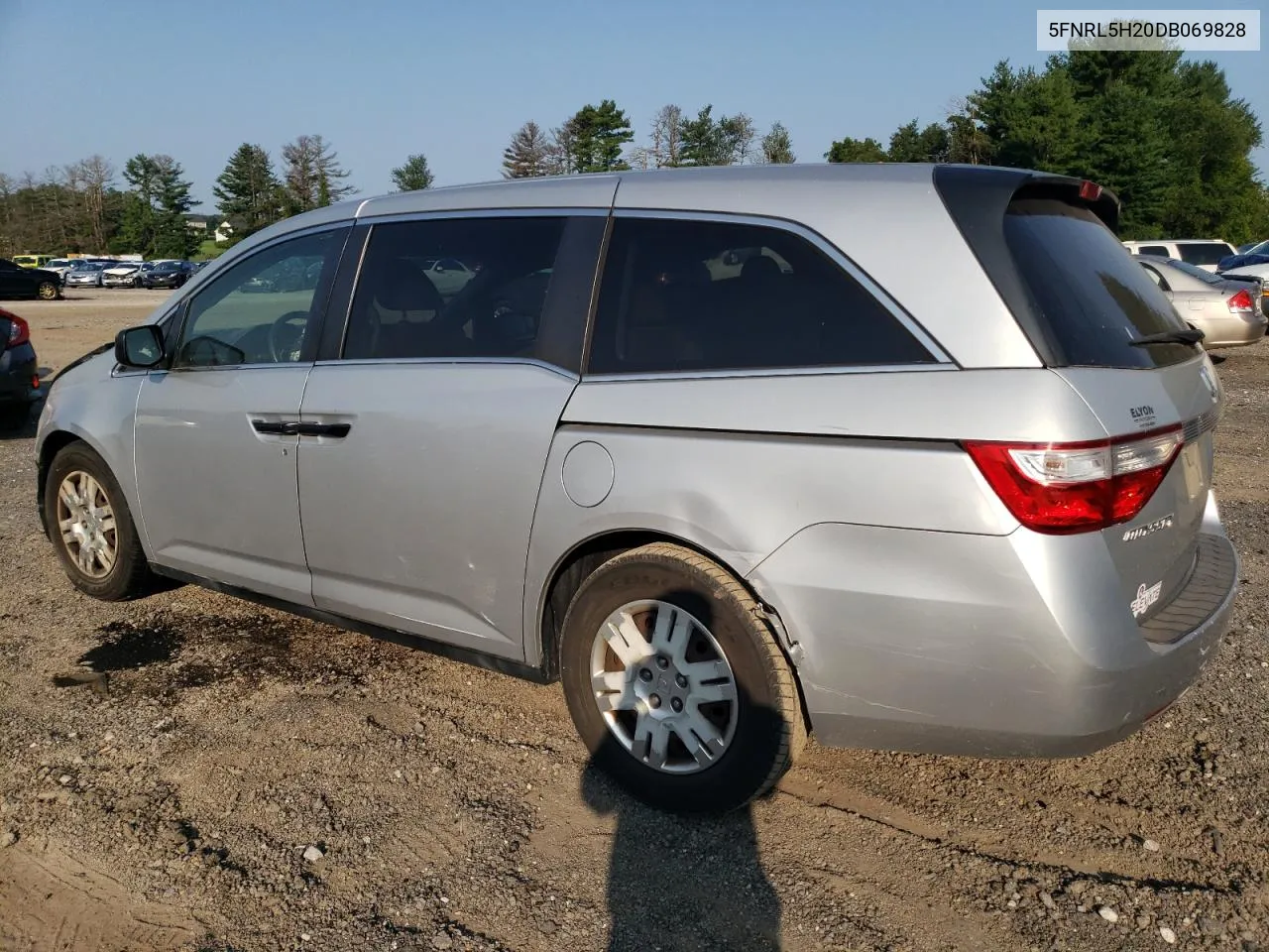 5FNRL5H20DB069828 2013 Honda Odyssey Lx